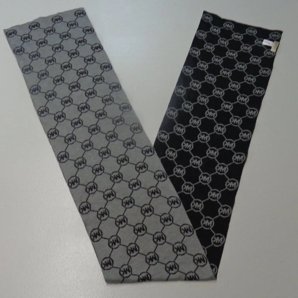 Michael Kors Black/Gray Scarf